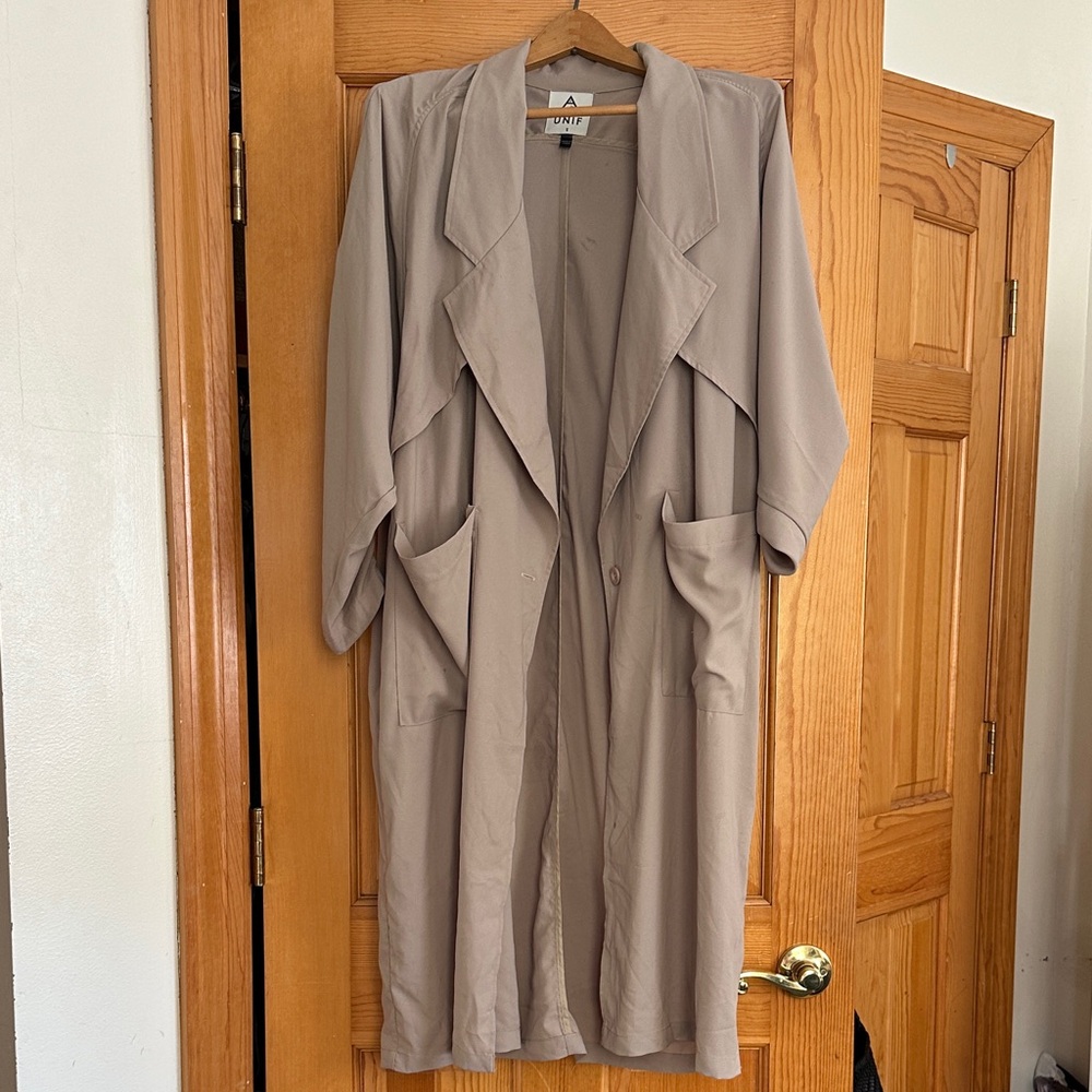 UNIF Tan Trench Coat